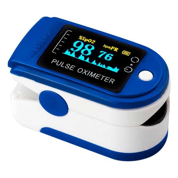 Пульсоксиметр Qumo Health Pulse Q2 Blue фото