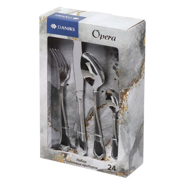 Набор столовых приборов Daniks 24 пр Opera 389514