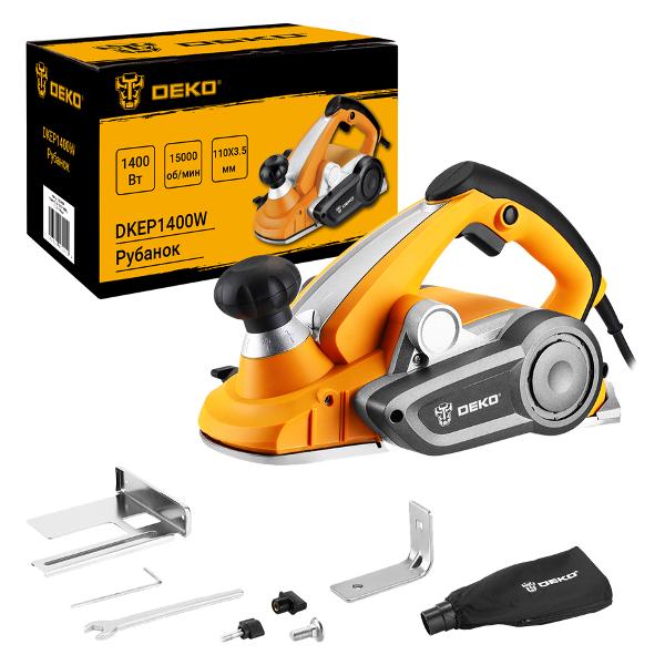 Рубанок ручной DEKO DKEP1400W (063-4196)