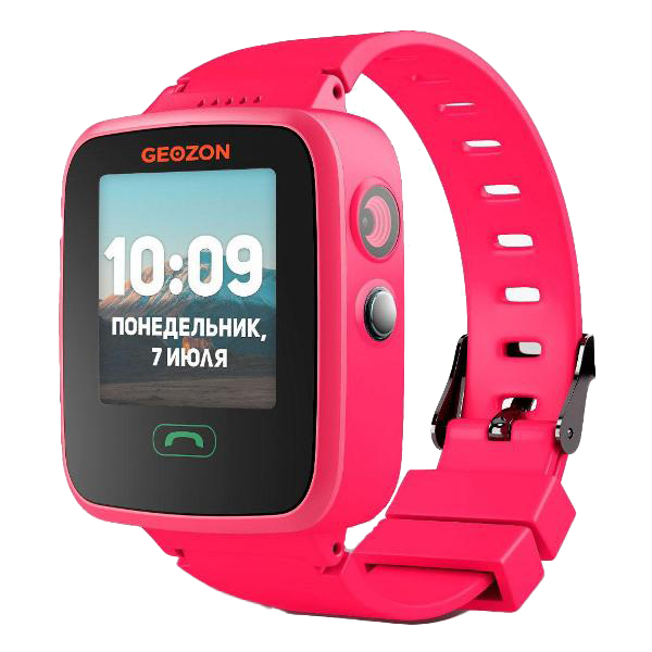 Часы с GPS трекером Geozon GEO AQUA розовый