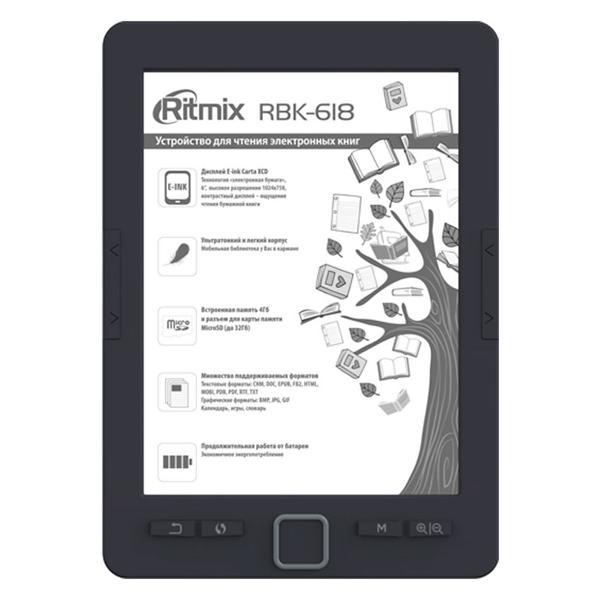 Электронная книга Ritmix RBK-618