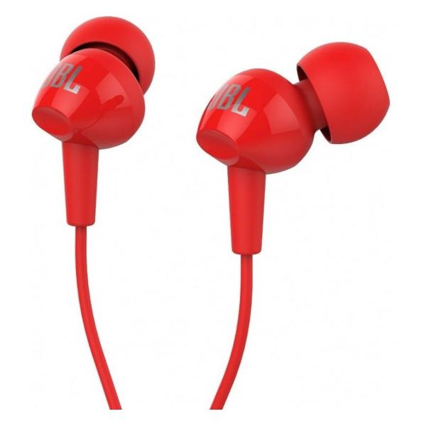 Наушники-вкладыши JBL C100si Red (JBLC100SIURED) фото