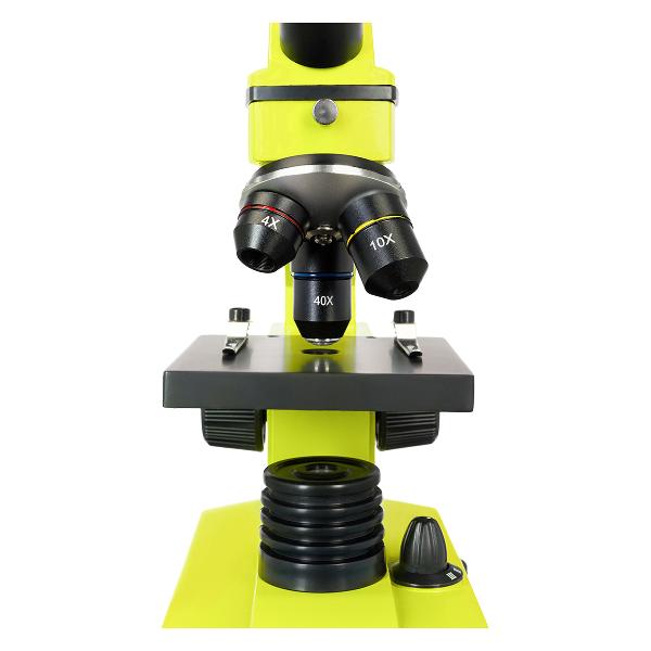 Микроскоп Levenhuk Rainbow 2L PLUS Lime (69044)