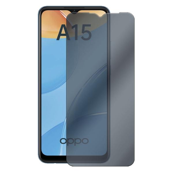 Защитное стекло Krutoff Антишпион для Oppo A15