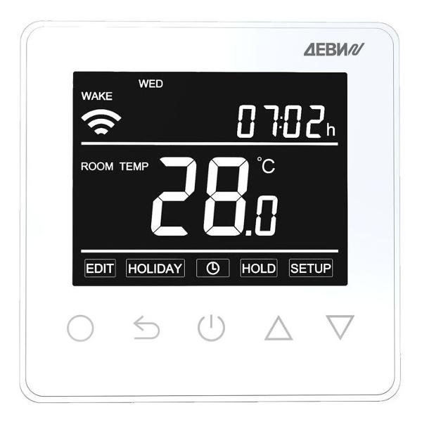 Терморегулятор Деви Prime белый