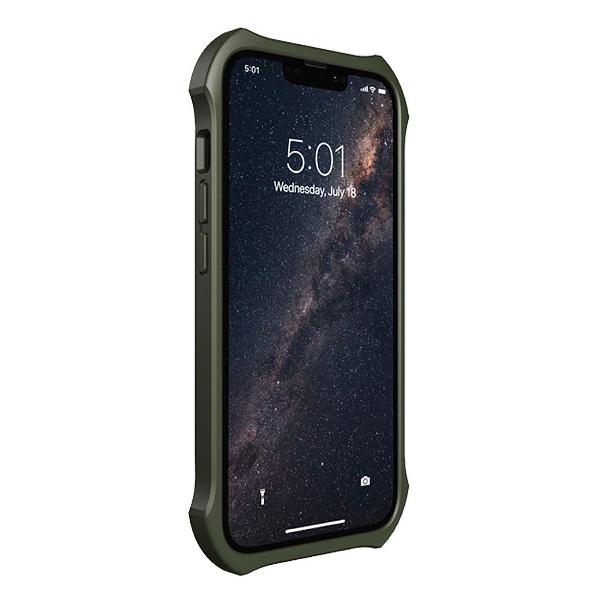 Чехол Gravastar для iPhone 13 Ferra Olive зеленый