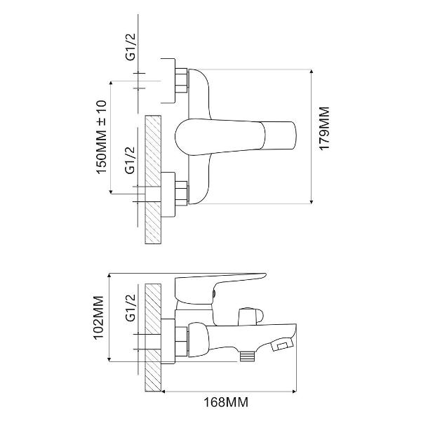 Смеситель Ammore A3002