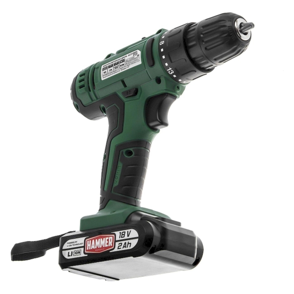 Шуруповерт аккумуляторный Hammer ACD18BS