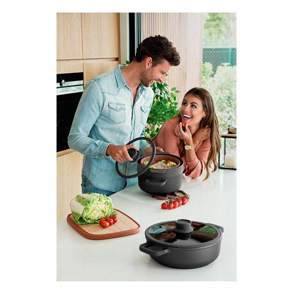 Крышка стеклянная BergHOFF 24 см Leo 3950323