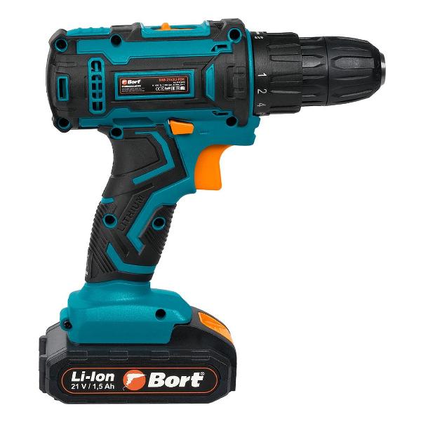Шуруповерт аккумуляторный Bort BAB-21X2LI-FDK
