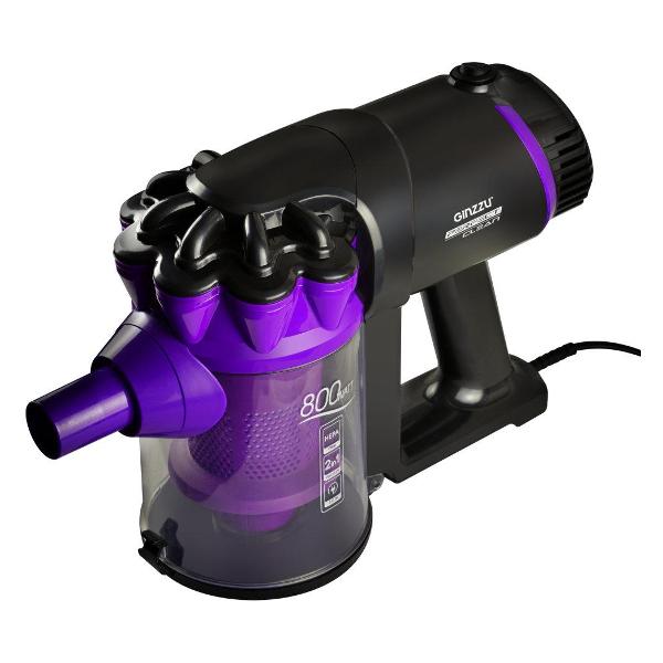 Пылесос ручной (handstick) Ginzzu VS115 фиолетовый