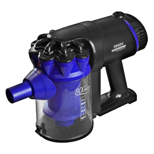 Пылесос ручной (handstick) Ginzzu VS115 синий