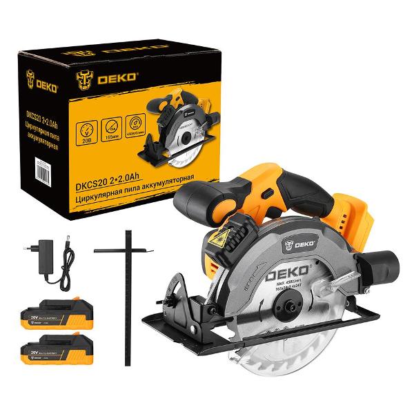 Электропила циркулярная DEKO DKCS20