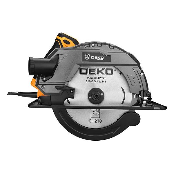 Электропила циркулярная DEKO DKCS2400-210