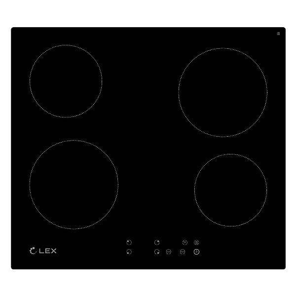 Встраиваемая электрическая панель LEX EVH 640 BL фото