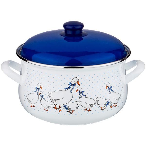 Кастрюля Agness эмалированная 951-033