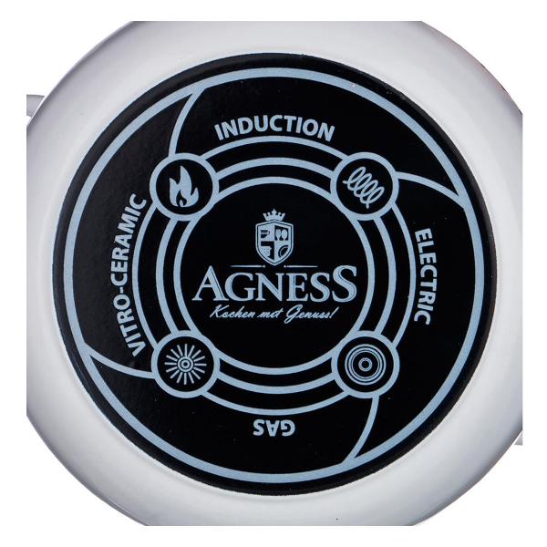 Кастрюля Agness эмалированная 951-033