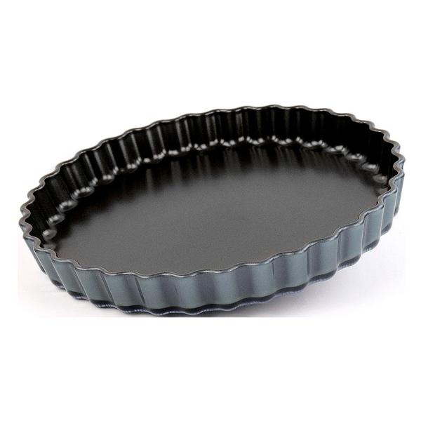 Форма для выпекания (стекло) Vitrinor круглая волнистая серая 26/3 1400011