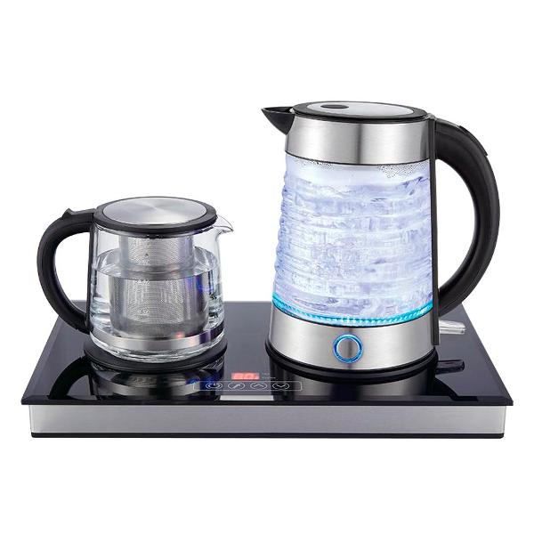 Электрочайник Stingray ST-KT3000A серебристый/черный