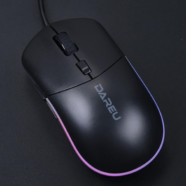 Мышь проводная Dareu LM121 черный