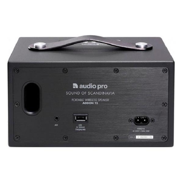 Беспроводная акустика Audio Pro Addon T3+ черный
