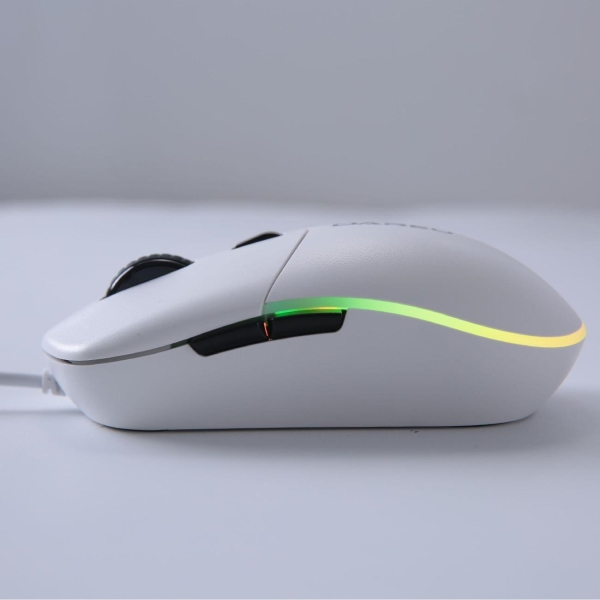 Мышь проводная Dareu LM121 белый