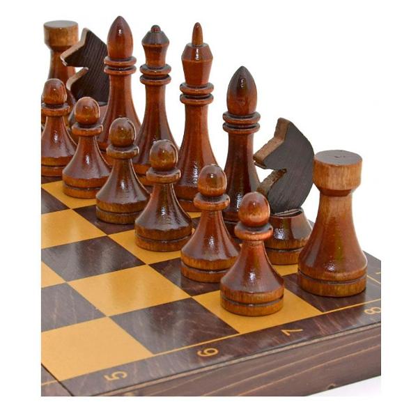 Игра настольная Объедовская фабрика с венге доской, рисунок золото