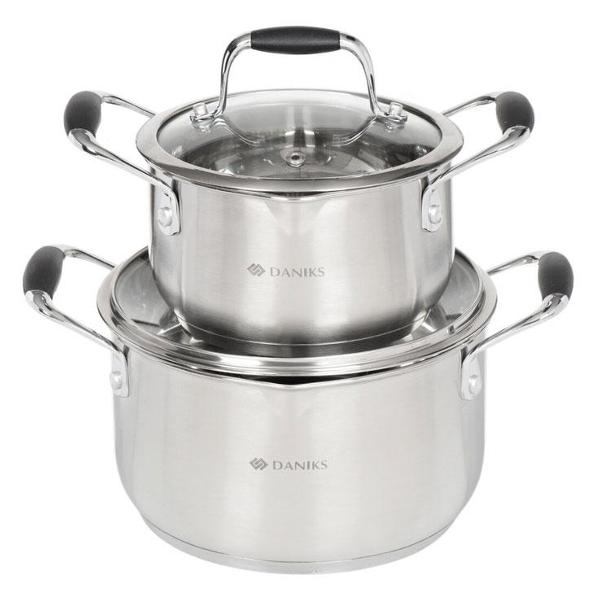 Набор кастрюль Daniks Монако SD-A88-4