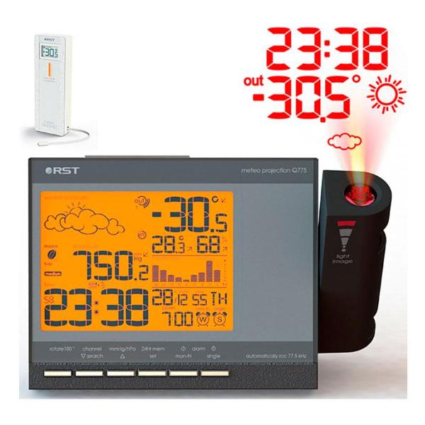 Часы настольные электронные RST meteo projection Q775 RST- RST32775