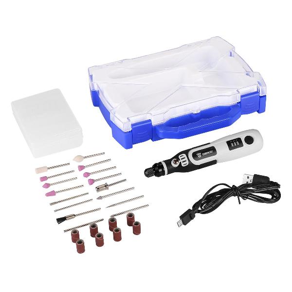 Гравер и мини-дрель DEKO DKRT3.6-Li SET