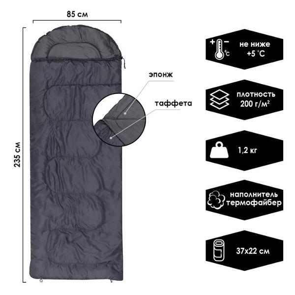 Спальный мешок СИМАЛЕНД СП2XL