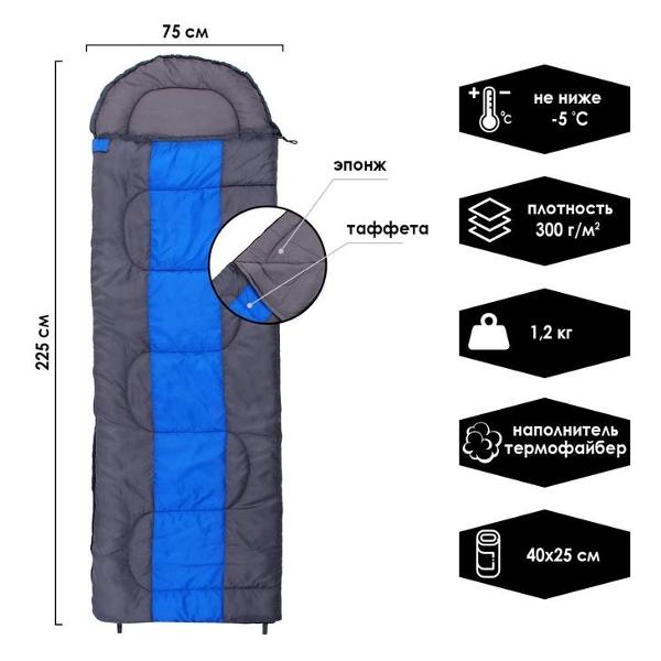 Спальный мешок СИМАЛЕНД DREAM 300
