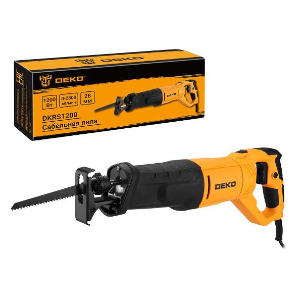 Электропила сабельная DEKO DKRS1200