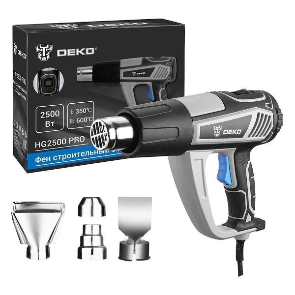 Фен cтроительный DEKO HG2500 PRO