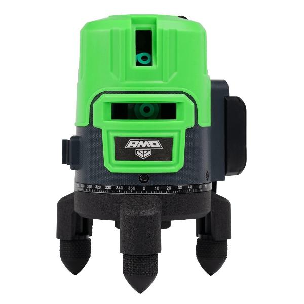 Лазерный уровень AMO LN 2V зеленый с зеленым лучом фото