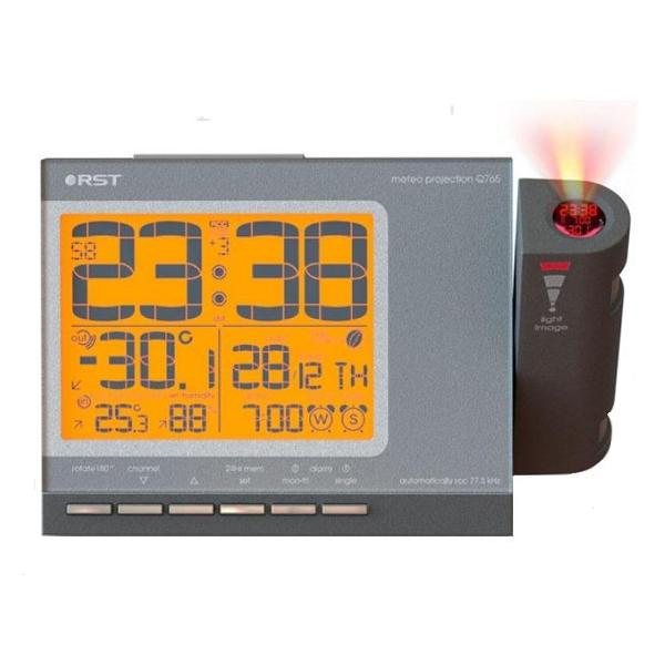 Метеостанция RST meteo projection Q765 RST32765 графит