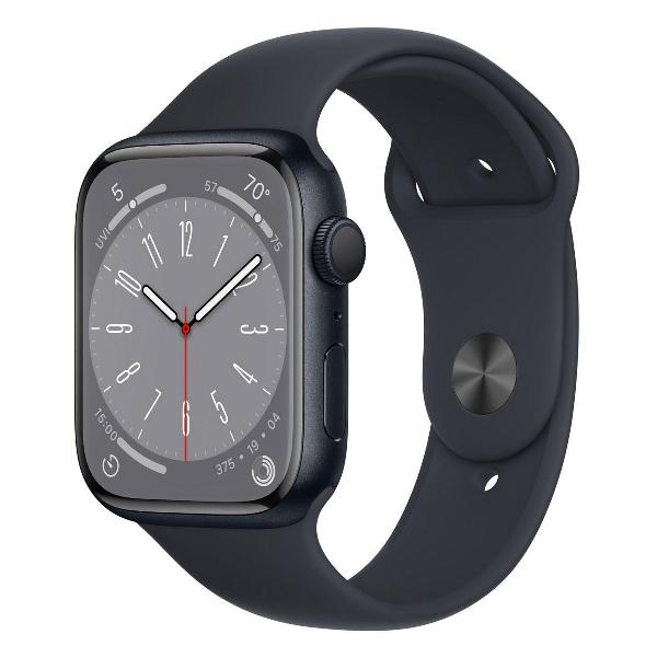 Смарт-часы Apple Watch S8 41mm Midnight Aluminium (MNU83) фото