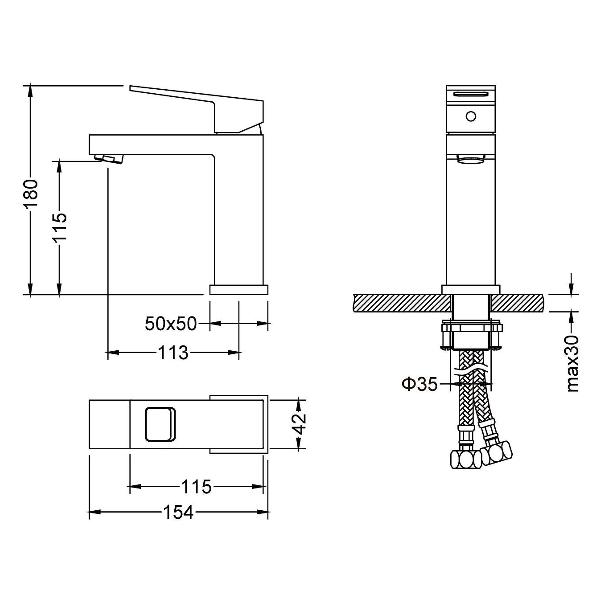 Смеситель Timo Briana