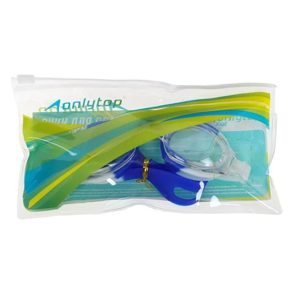 Очки для плавания ONLYTOP + беруши