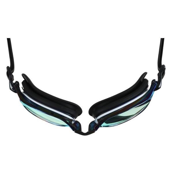 Очки для плавания взрослые ONLYTOP +набор съемных перемычек