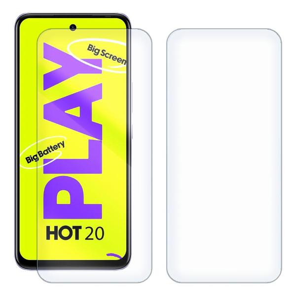 Защитное стекло для смартфона Krutoff для INFINIX Hot 20 Play