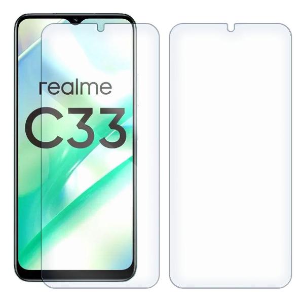 Защитное стекло для смартфона Krutoff для Realme C33 фото
