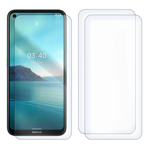 Комплект из 3-x защитных гибридных стекол Krutoff для Nokia 3.4