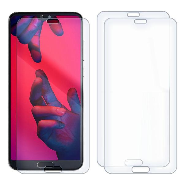 Комплект из 3-x защитных гибридных стекол Krutoff для Huawei P20 Pro