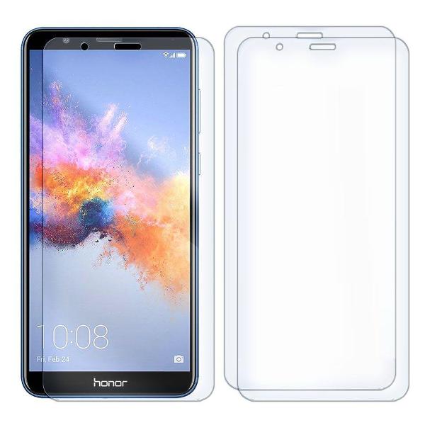 Комплект из 3-x защитных гибридных стекол Krutoff для Honor 7X