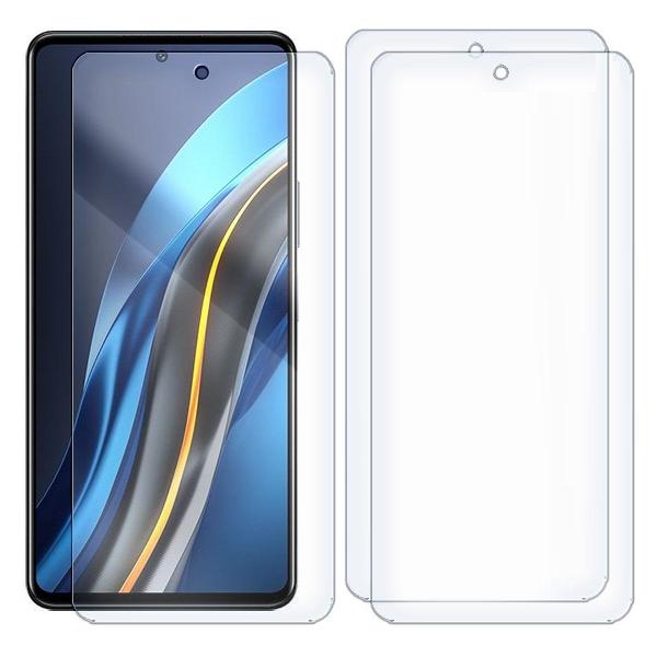 Комплект из 3-x защитных гибридных стекол Krutoff для INFINIX Note 12 VIP