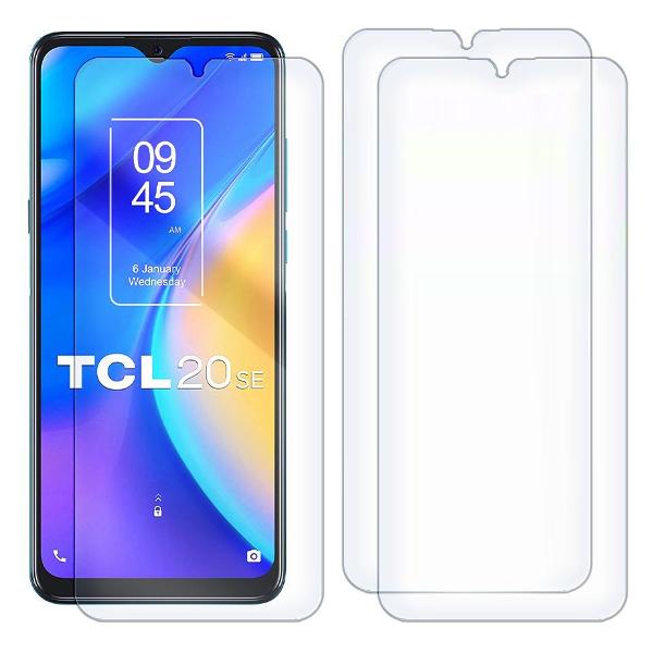 Комплект из 3-x защитных гибридных стекол Krutoff для TCL 20 SE