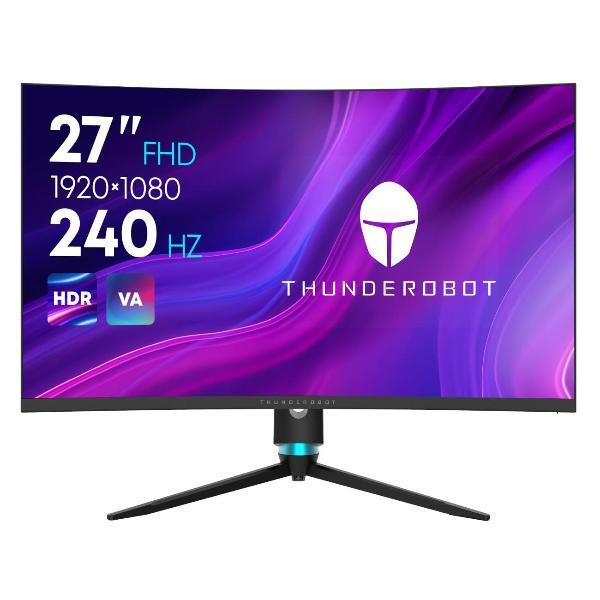 Монитор игровой Thunderobot Silver Wing 27"/VA/1920x1080/240Гц/черный (KF27C240L)