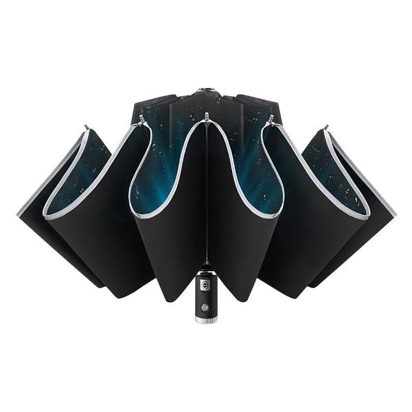 Зонт Zuodu Umbrella LED Black