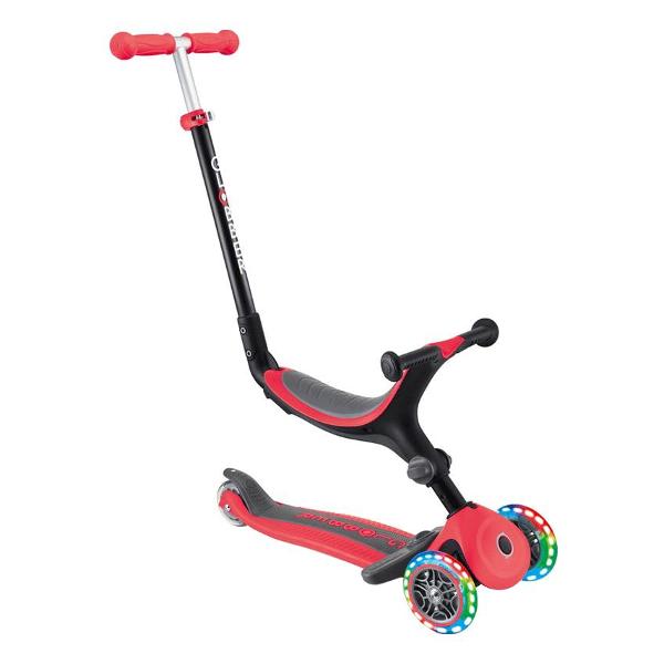 Самокат Globber GO UP FOLDABLE LIGHTS 643-102 красный